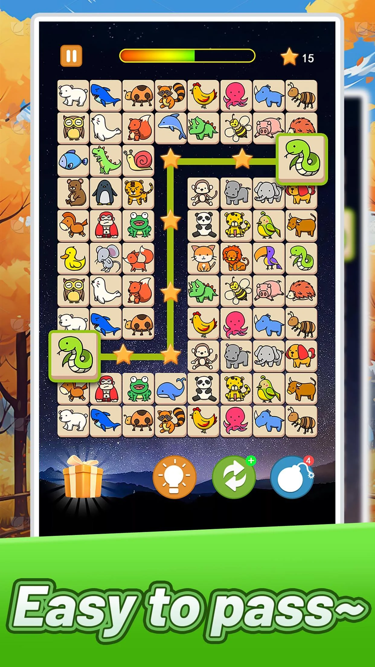 Animal Match: Onet Tile Puzzle screenshot