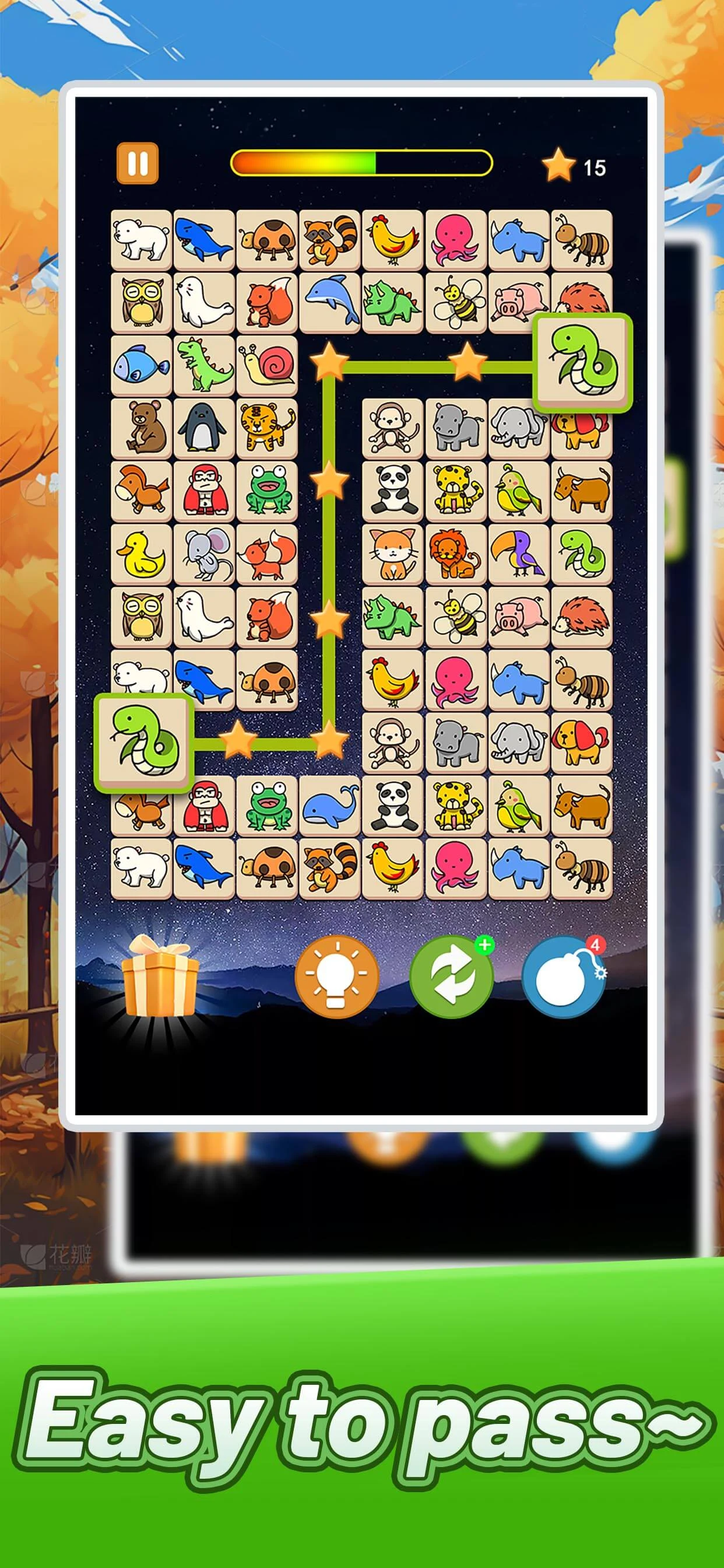 Animal Match: Onet Tile Puzzle screenshot