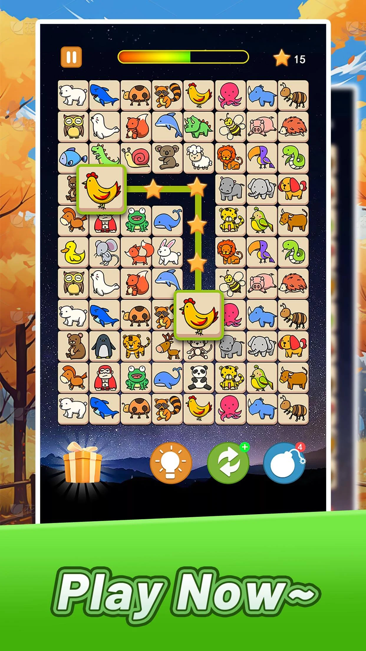 Animal Match: Onet Tile Puzzle screenshot